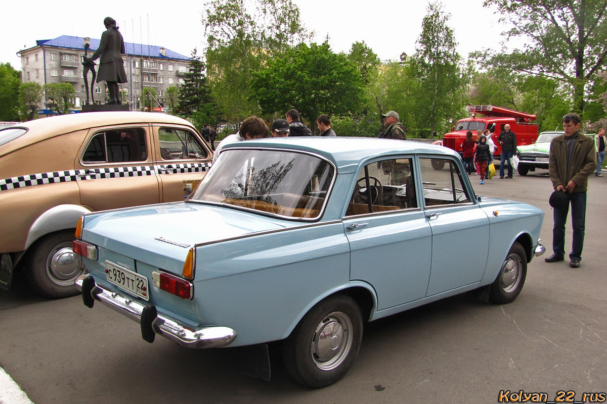 Алтайский край, № С 939 ТТ 22 — Москвич-412ИЭ (Иж) '70-82; Алтайский край — Ночь музеев. Барнаул 2012 г.