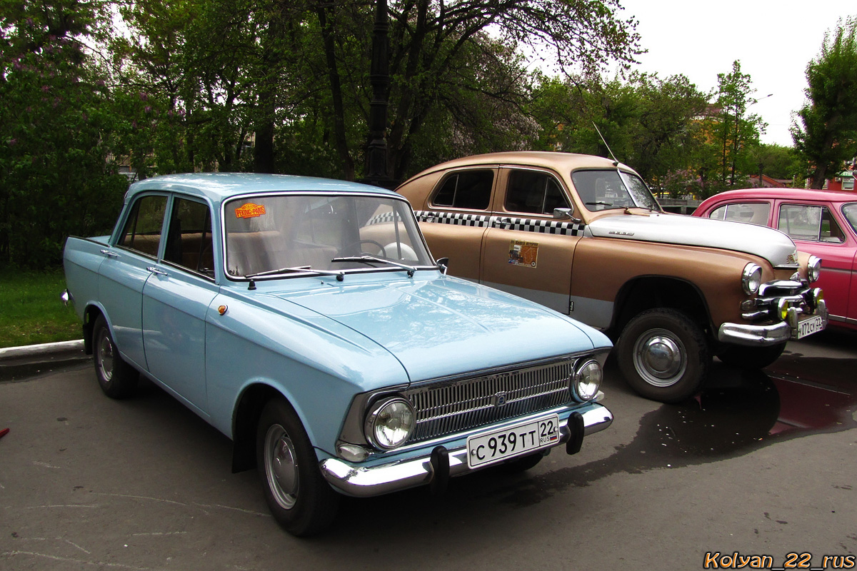 Алтайский край, № С 939 ТТ 22 — Москвич-412ИЭ (Иж) '70-82; Алтайский край — Ночь музеев. Барнаул 2012 г.