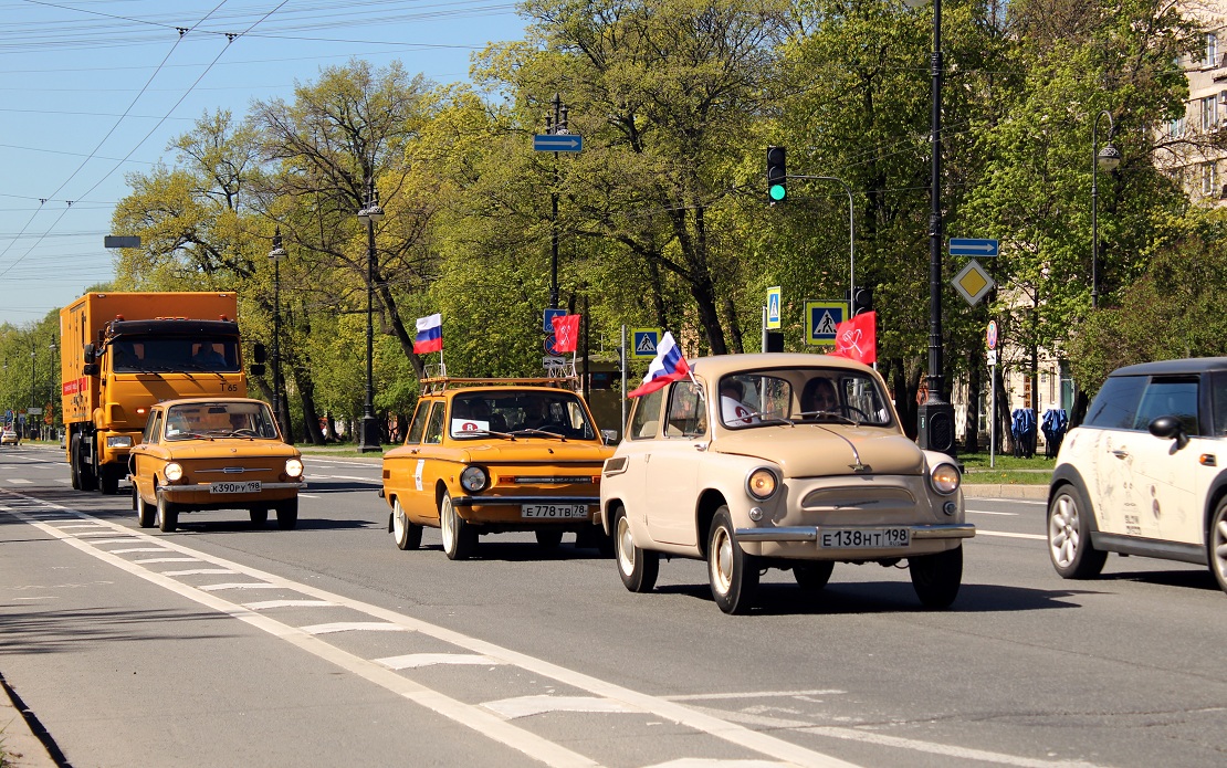 Санкт-Петербург, № Е 138 НТ 198 — ЗАЗ-965А Запорожец '62-69; Санкт-Петербург — Международный транспортный фестиваль "ТранспортФест 2024"