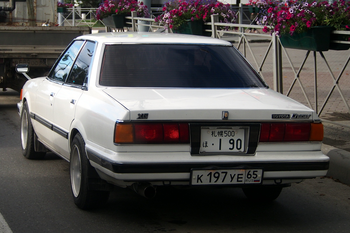 Сахалинская область, № К 197 УЕ 65 — Toyota Chaser (Х60) '80-84