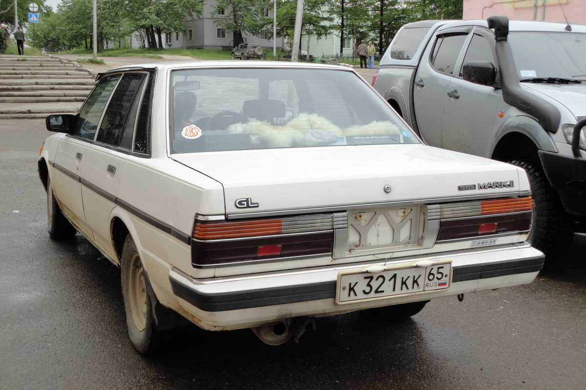 Сахалинская область, № К 321 КК 65 — Toyota Mark II (X70) '84-97