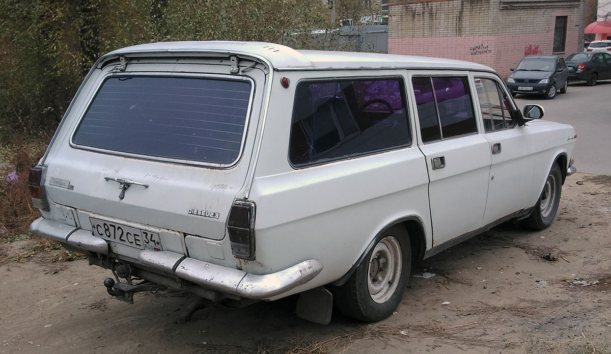 Волгоградская область, № С 872 СЕ 34 — ГАЗ-24-02 Волга '72-87