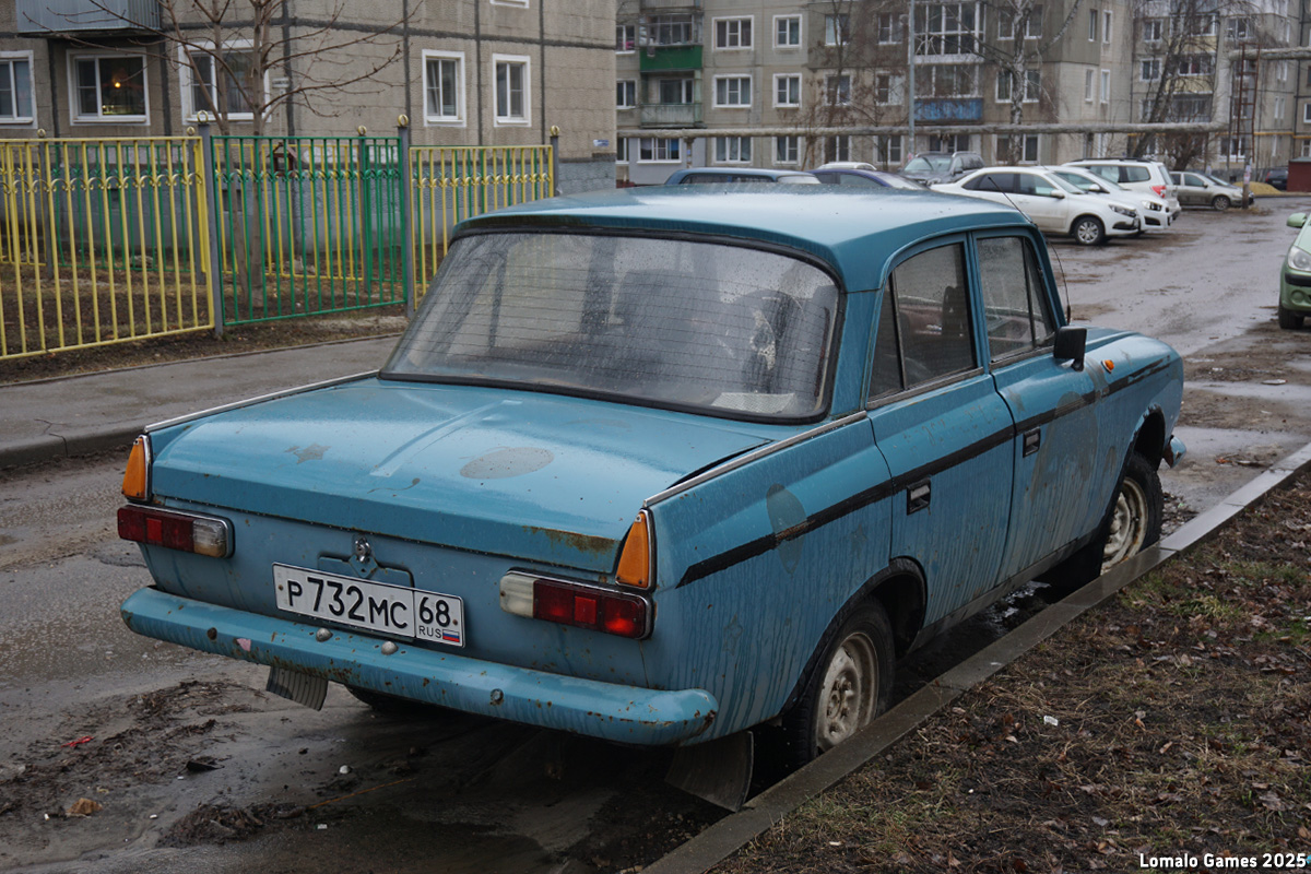 Тамбовская область, № Р 732 МС 68 — Москвич-412ИЭ-028 (Иж) '82-01