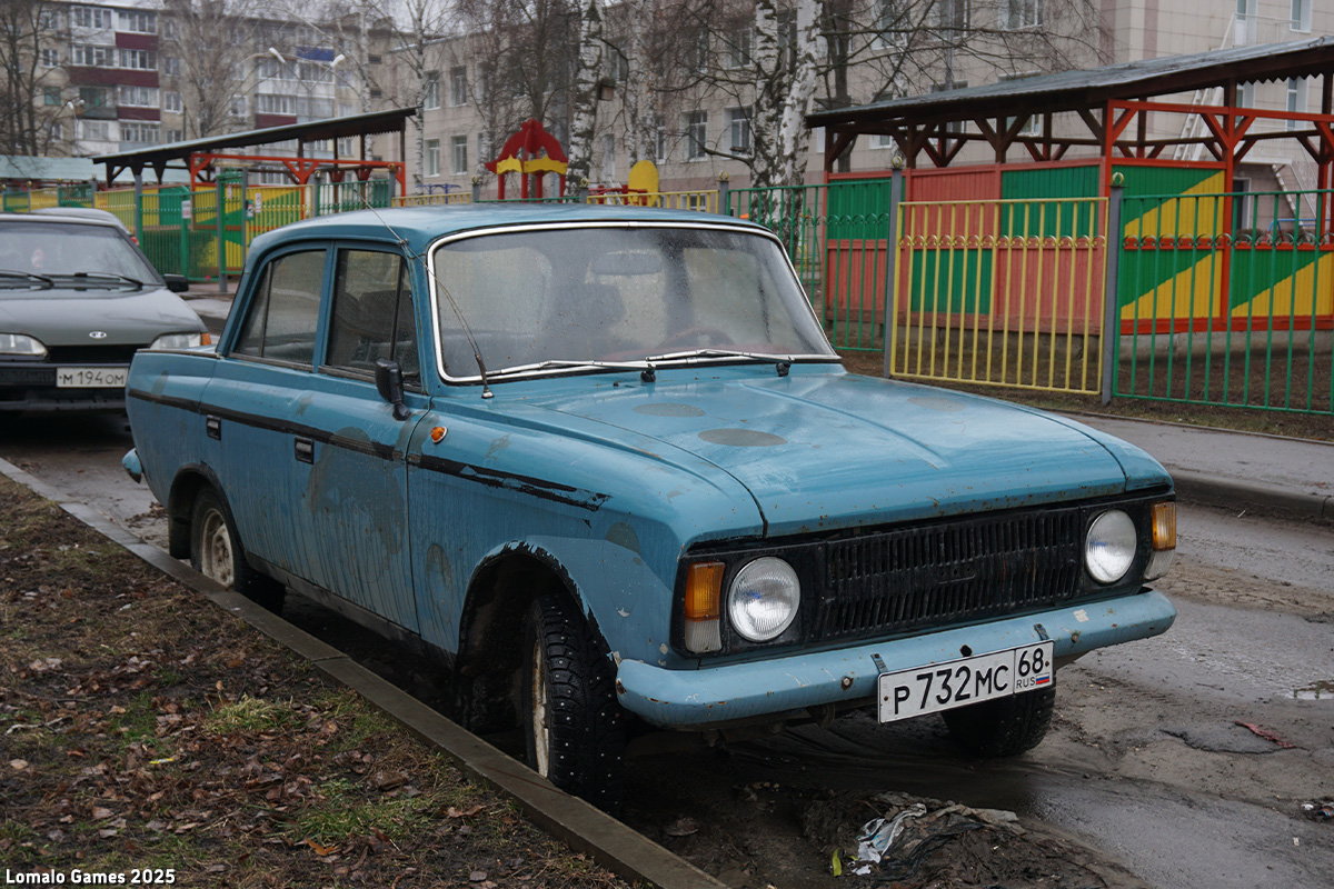 Тамбовская область, № Р 732 МС 68 — Москвич-412ИЭ-028 (Иж) '82-01