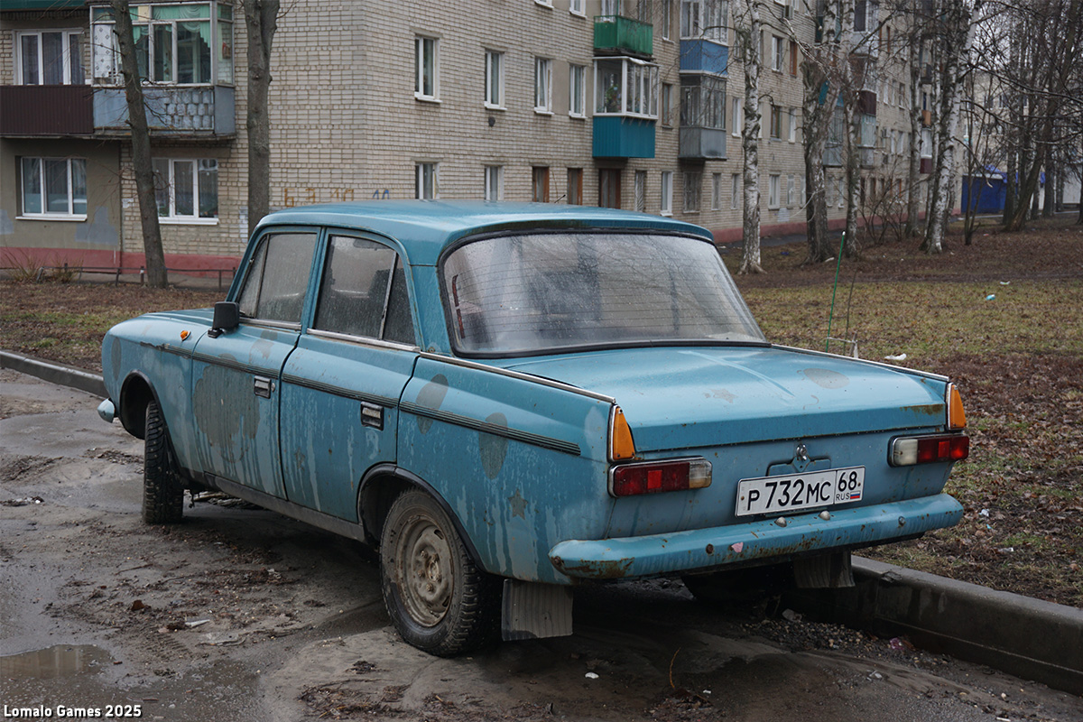 Тамбовская область, № Р 732 МС 68 — Москвич-412ИЭ-028 (Иж) '82-01