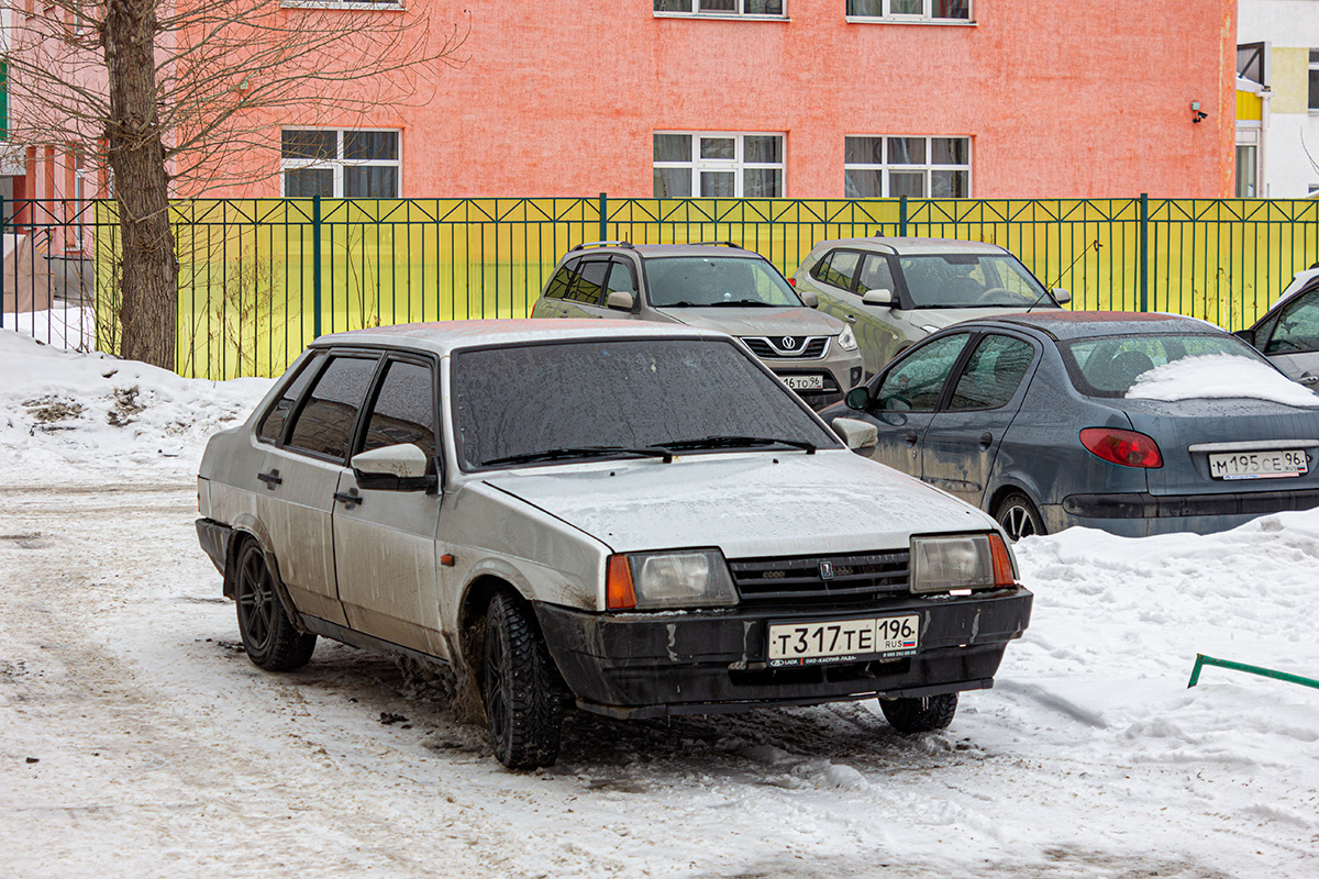 Свердловская область, № Т 317 ТЕ 196 — ВАЗ-21099 '90-04