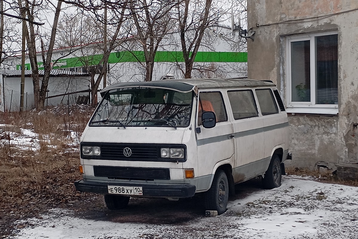Карелия, № Е 988 ХУ 10 — Volkswagen Typ 2 (T3) '79-92