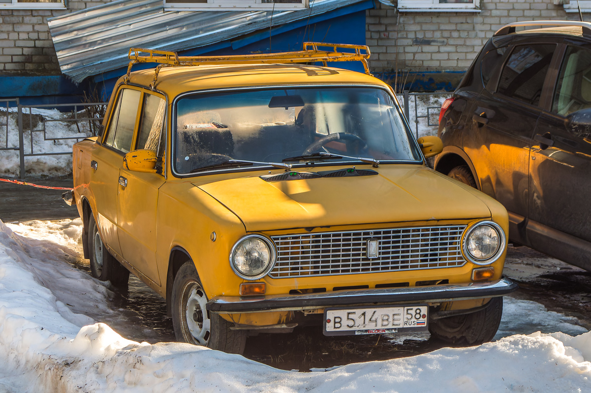 Пензенская область, № В 514 ВЕ 58 — ВАЗ-21013 Жигули '77-88