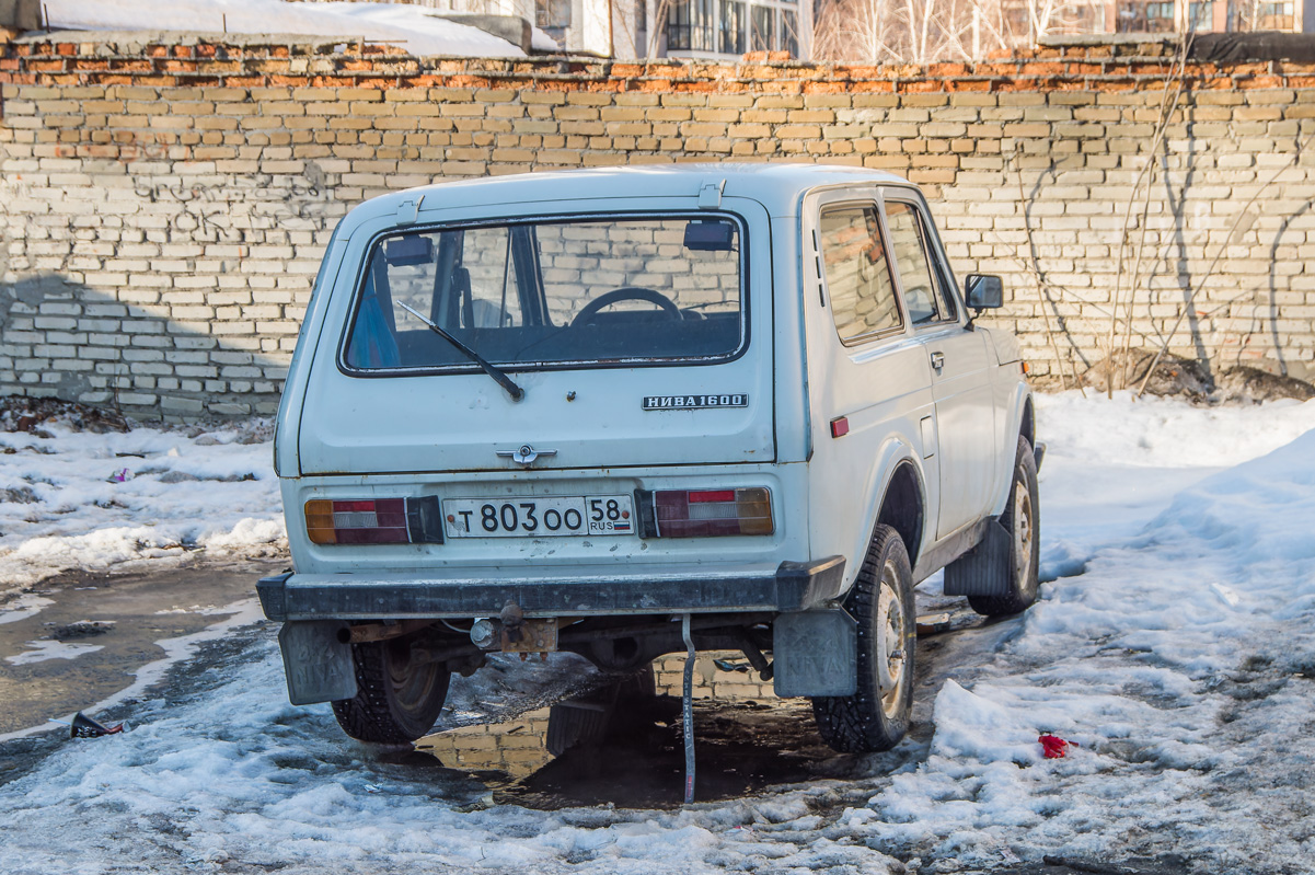 Пензенская область, № Т 803 ОО 58 — ВАЗ-2121 Нива '77-94