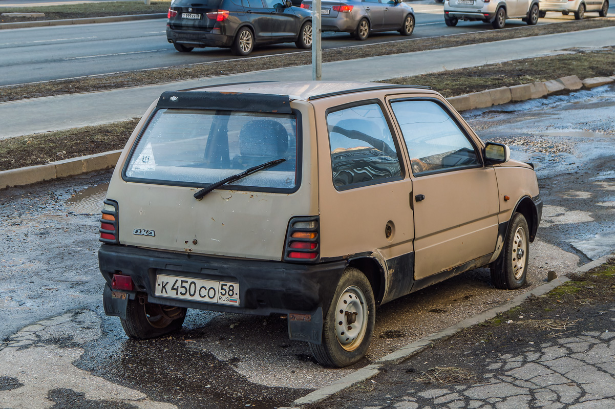 Пензенская область, № К 450 СО 58 — ВАЗ-1111 Oка (ЗМА) '88-06