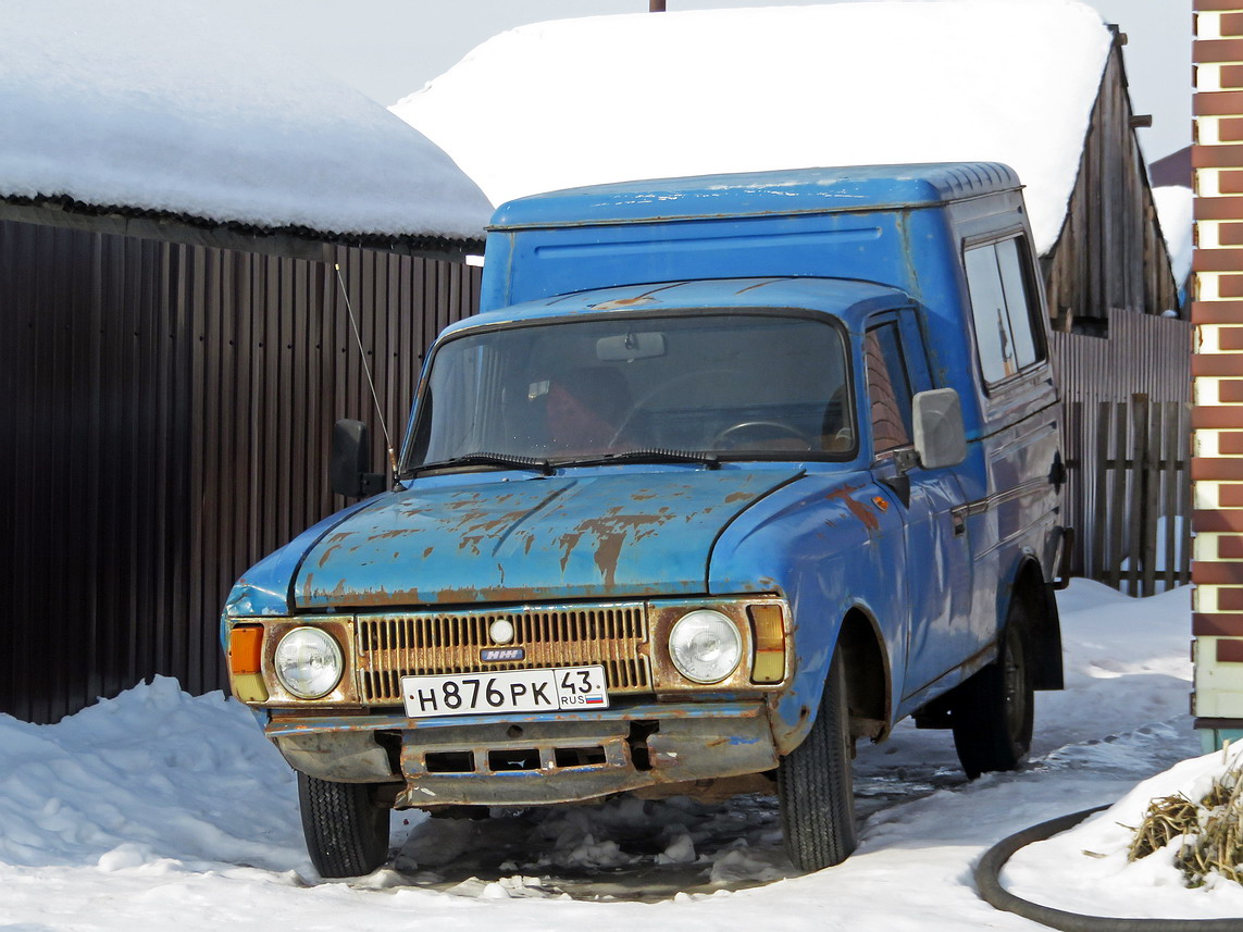 Кировская область, № Н 876 РК 43 — Иж-27156 '88-01