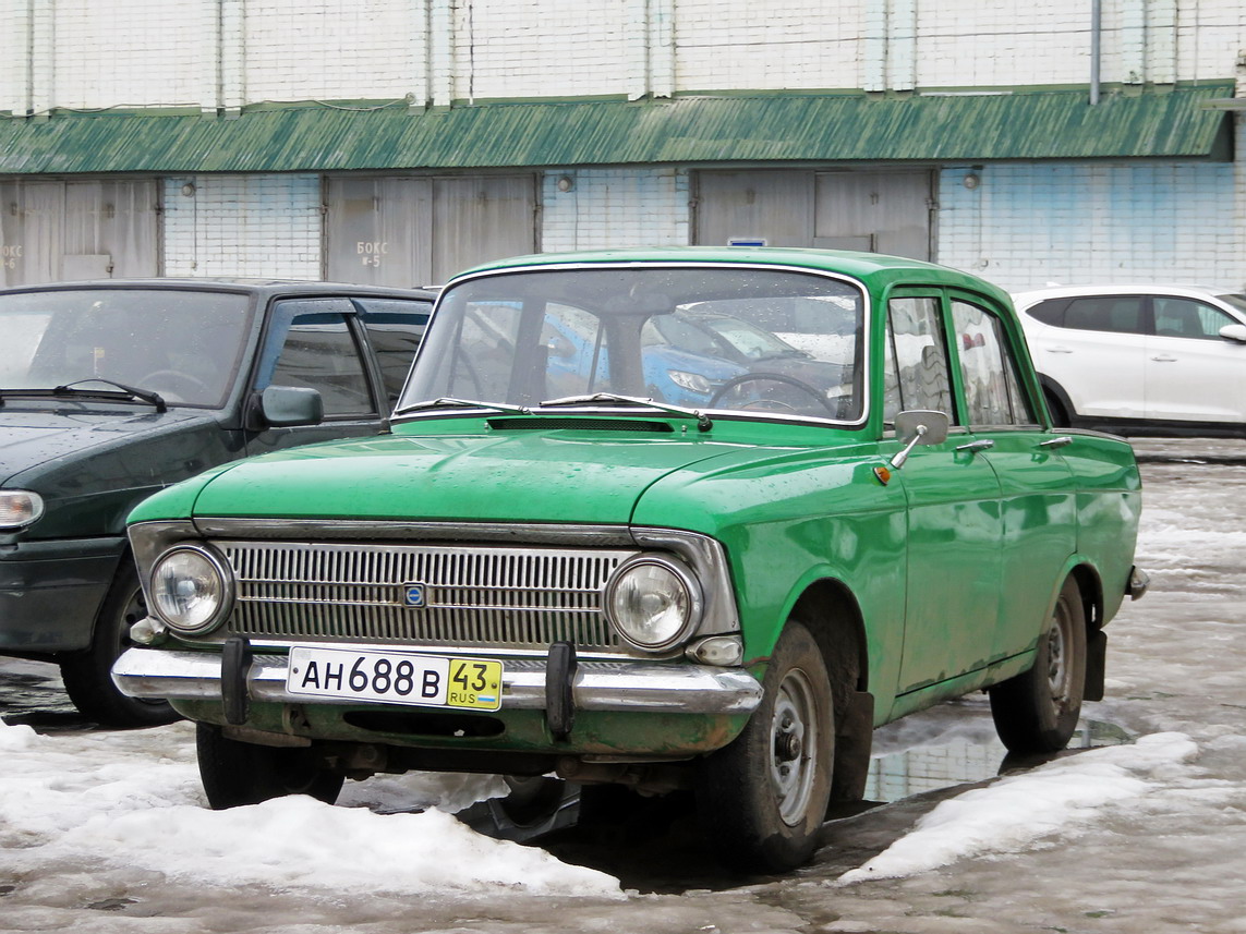 Кировская область, № АН 688 В 43 — Москвич-412ИЭ (Иж) '70-82