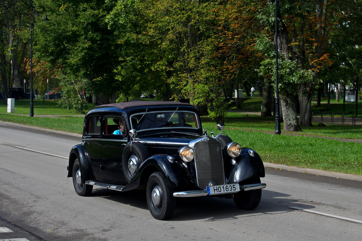 Литва, № H01635 — Mercedes-Benz 230 (W143) '37-41; Латвия — Retro Jūrmala 25