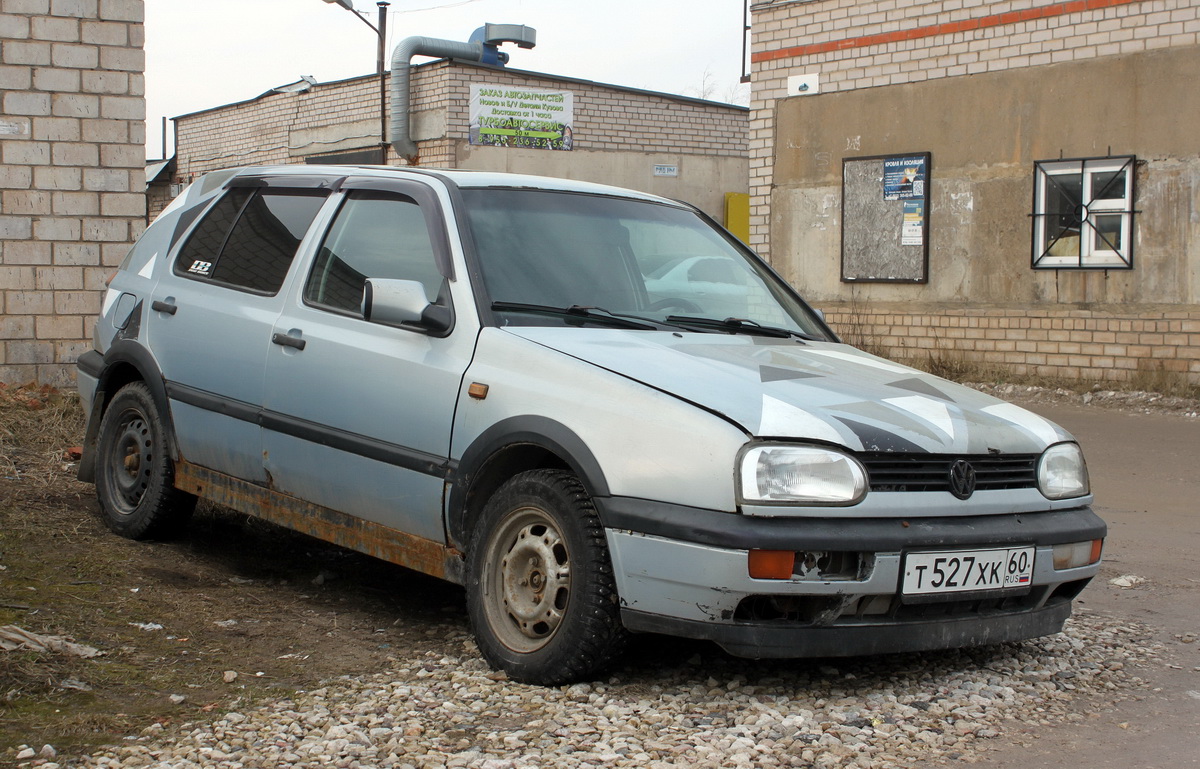 Псковская область, № Т 527 ХК 60 — Volkswagen Golf III '91-98