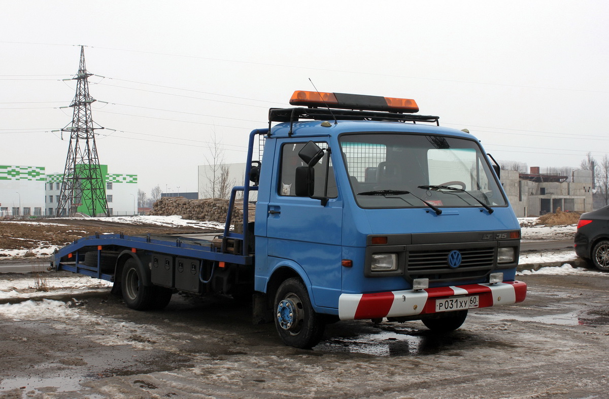 Псковская область, № Р 031 ХУ 60 — Volkswagen LT Pritschenwagen '75-96