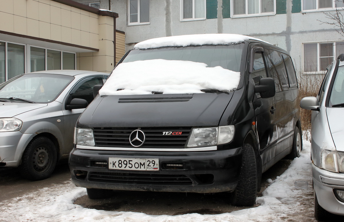 Архангельская область, № К 895 ОМ 29 — Mercedes-Benz Vito (W638) '95-03