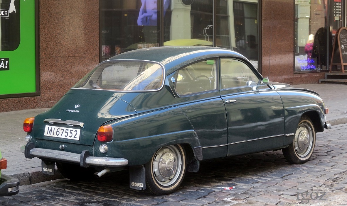 Латвия, № MI 67552 — Saab 96 '69-78