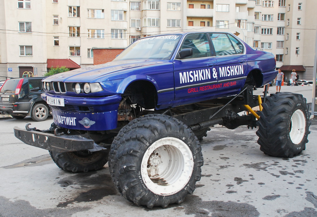 Новосибирская область, № (54) Б/Н 0098 — BMW 7 Series (E32) '86-94