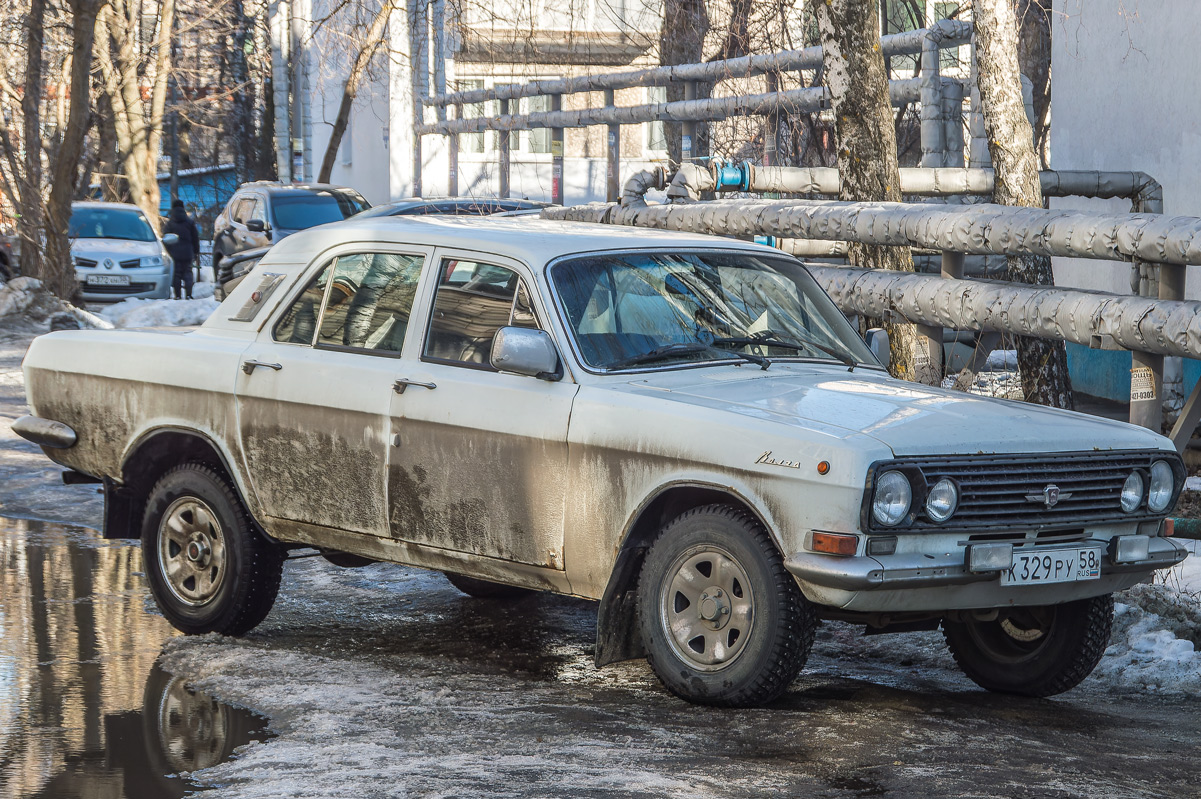 Пензенская область, № К 329 РУ 58 — ГАЗ-24 Волга '68-86