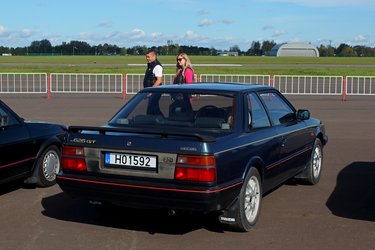 Литва, № H01592 — Mazda 626 (GC) '82-87; Литва — Retro mugė 2024 ruduo