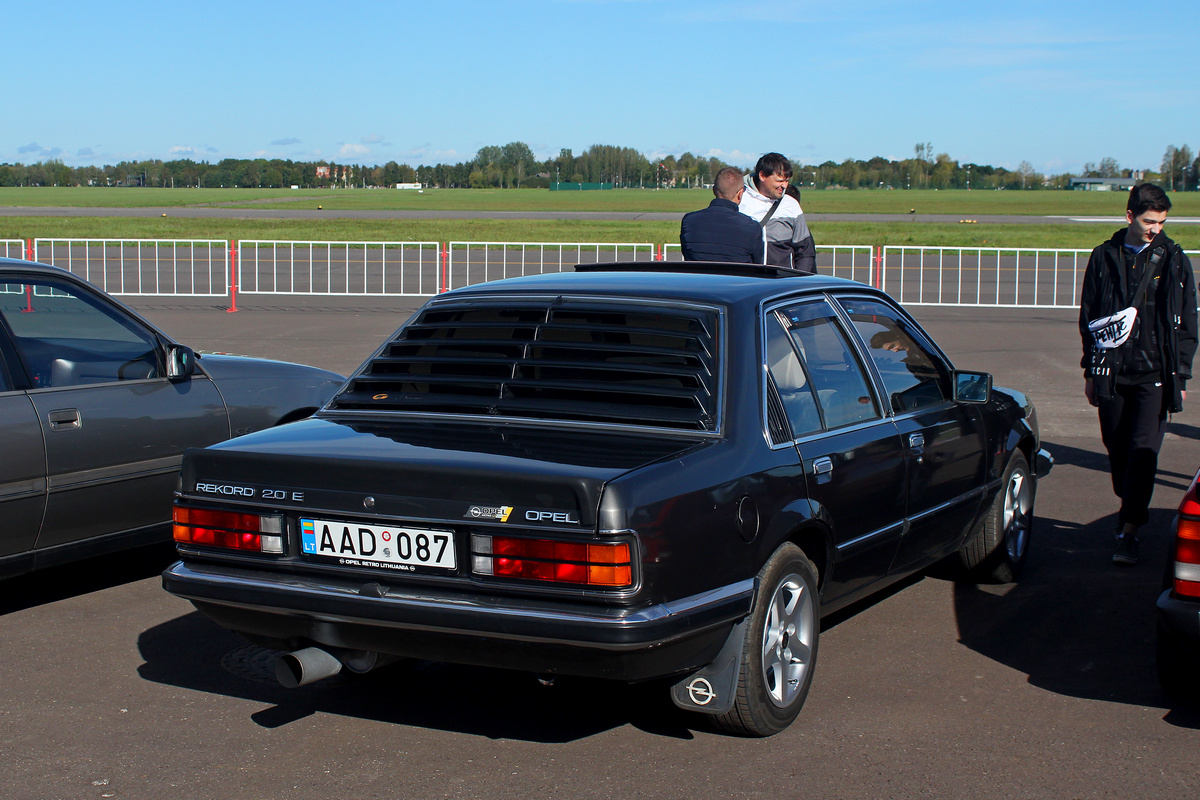 Литва, № AAD 087 — Opel Rekord (E1) '77-82; Литва — Retro mugė 2024 ruduo