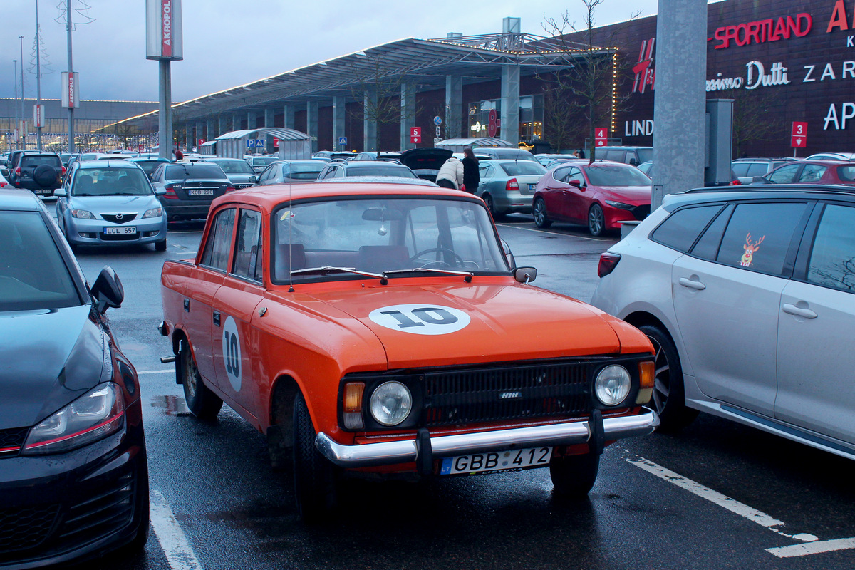 Литва, № GBB 412 — Москвич-412ИЭ-028 (Иж) '82-01