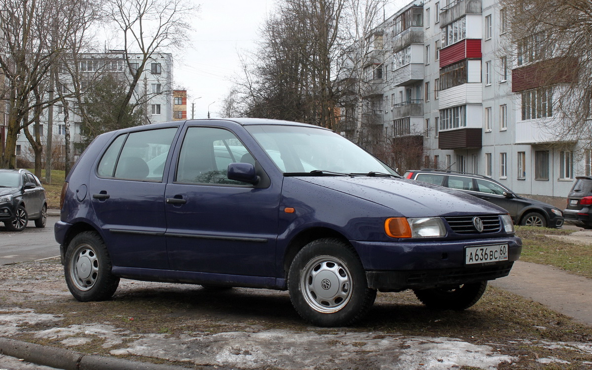 Псковская область, № А 636 ВС 60 — Volkswagen Polo 3 (Typ 6N) '94-02