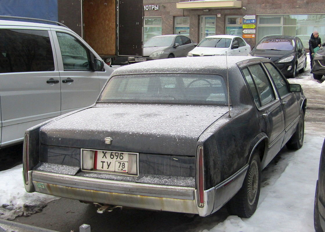 Санкт-Петербург, № Х 696 ТУ 78 — Cadillac DeVille (6G) '85-93