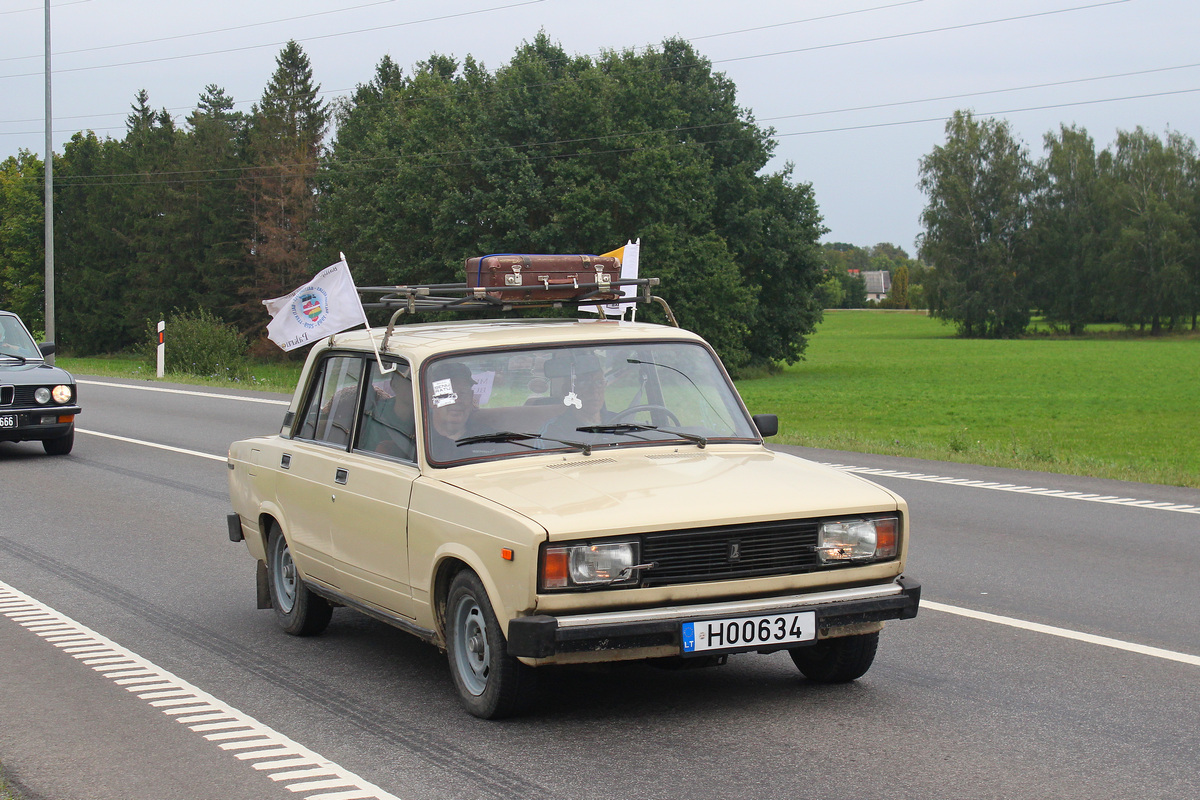 Литва, № H00634 — ВАЗ-2105 Жигули '80-91; Литва — Baltijos kelias 35