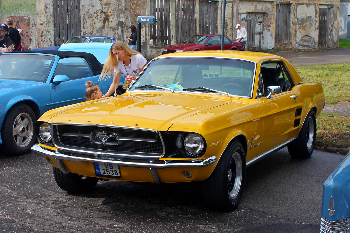 Латвия, № VS-2538 — Ford Mustang (1G) '65-73; Латвия — Retro Jūrmala 25