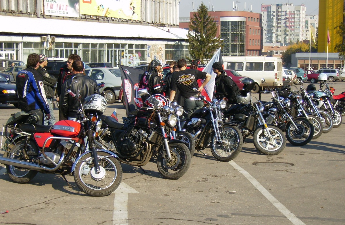 Самарская область — Закрытие мотосезона 4 октября 2008 г.
