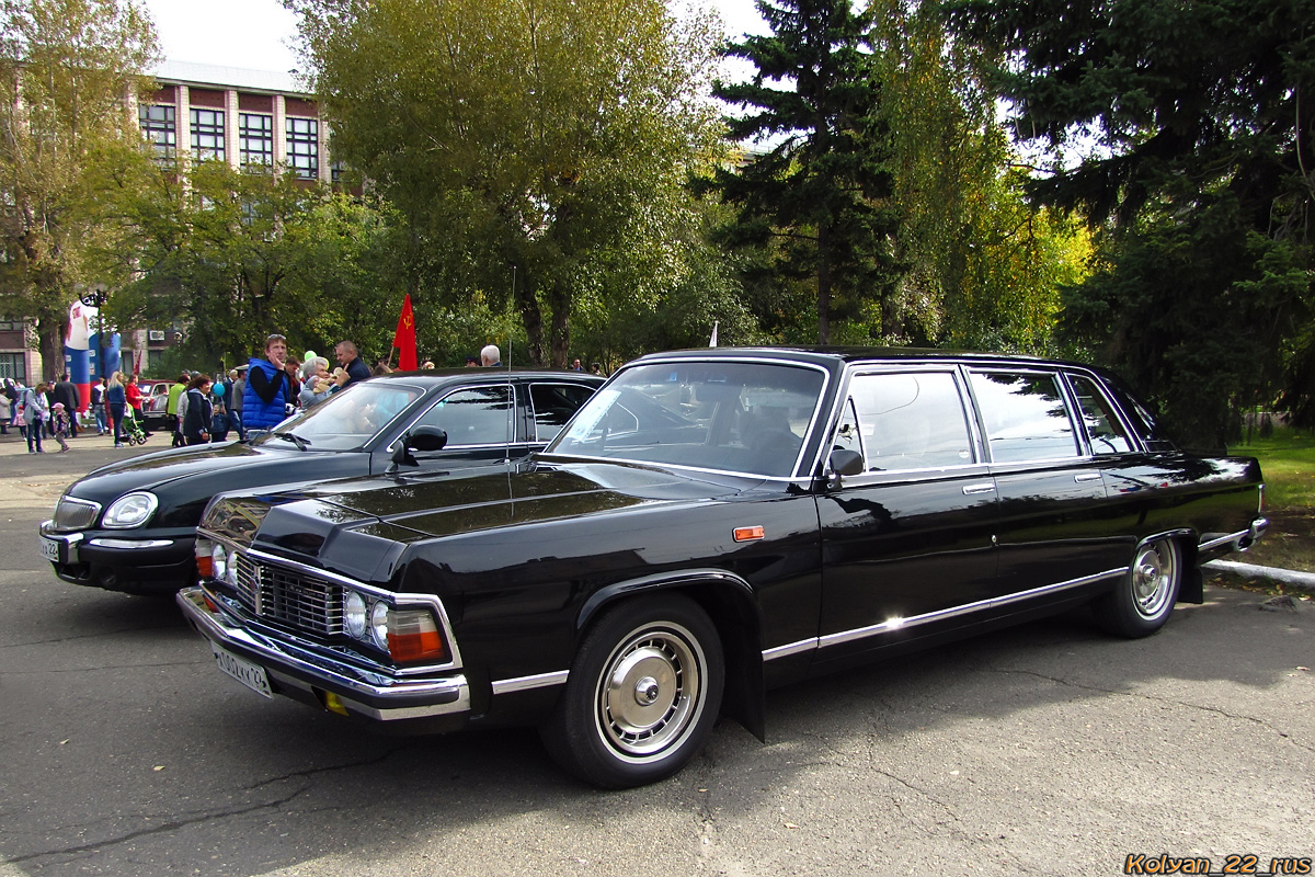 Алтайский край, № Х 002 КК 22 — ГАЗ-14 Чайка '76-89; Алтайский край — Выставки ко дню города Барнаул, 2017 г.