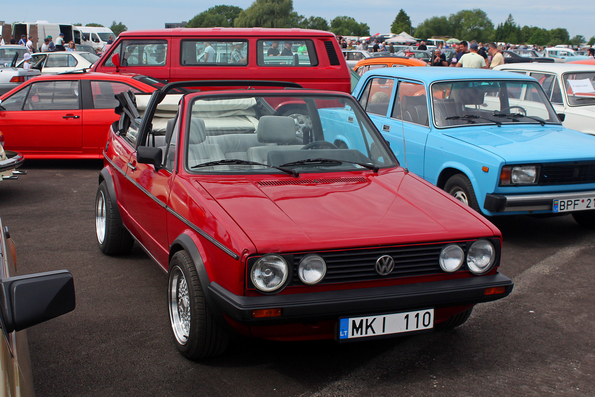 Литва, № MKI 110 — Volkswagen Golf (Typ 17) '74-88; Литва — Retro mugė 2024