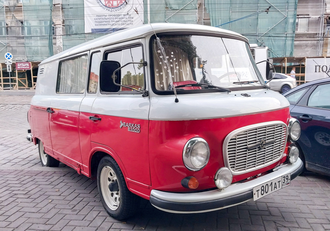 Калининградская область, № Т 801 АТ 39 — Barkas B1000 KM '61-91