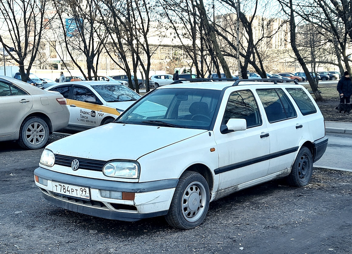 Москва, № Т 784 РТ 99 — Volkswagen Golf Variant (Typ 1H) '93-99