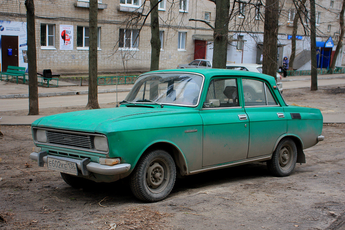 Воронежская область, № Е 602 КЕ 136 — Москвич-2140 '76-88