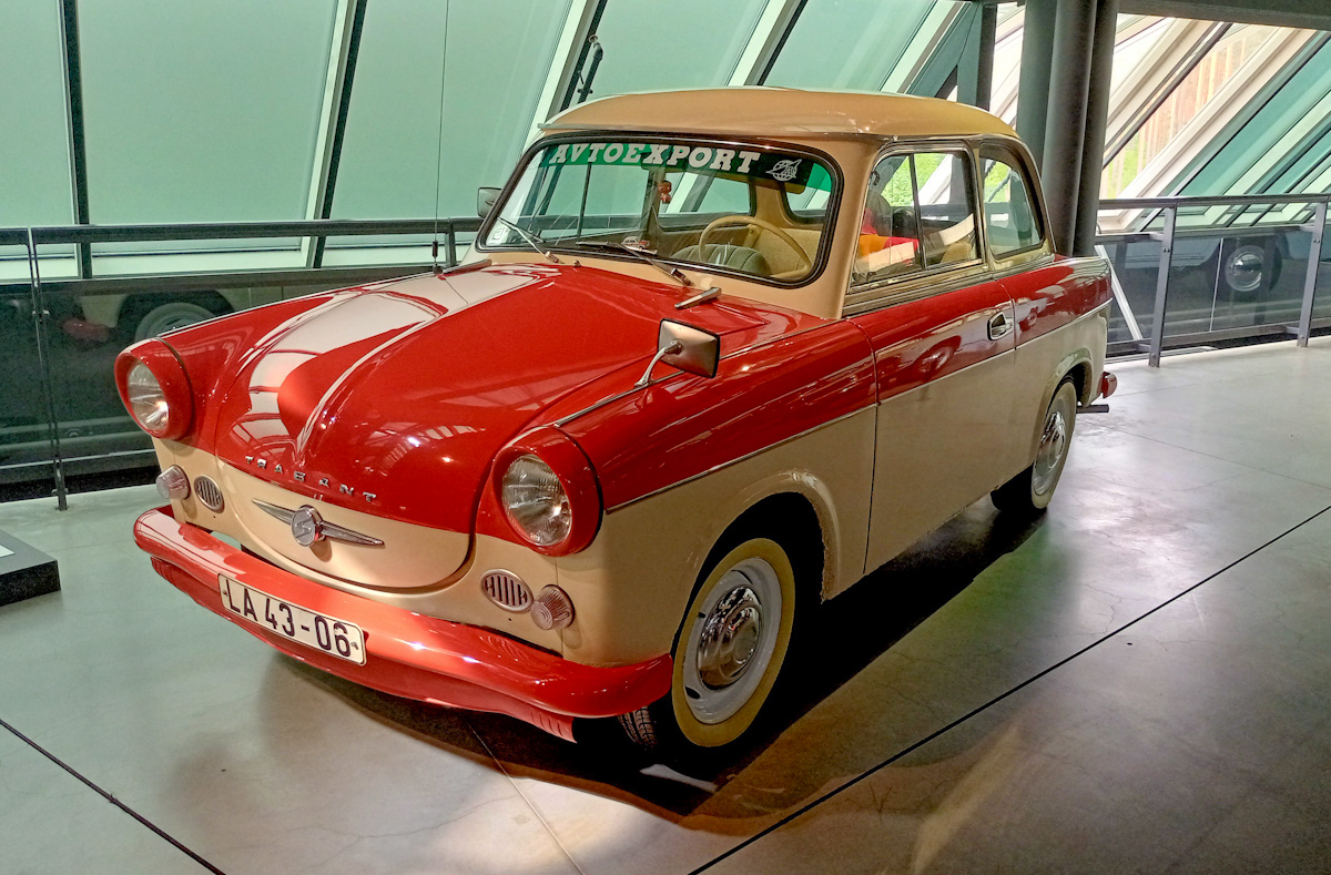 Латвия, № LA 43-06 — Trabant 500 (P50) '57-62