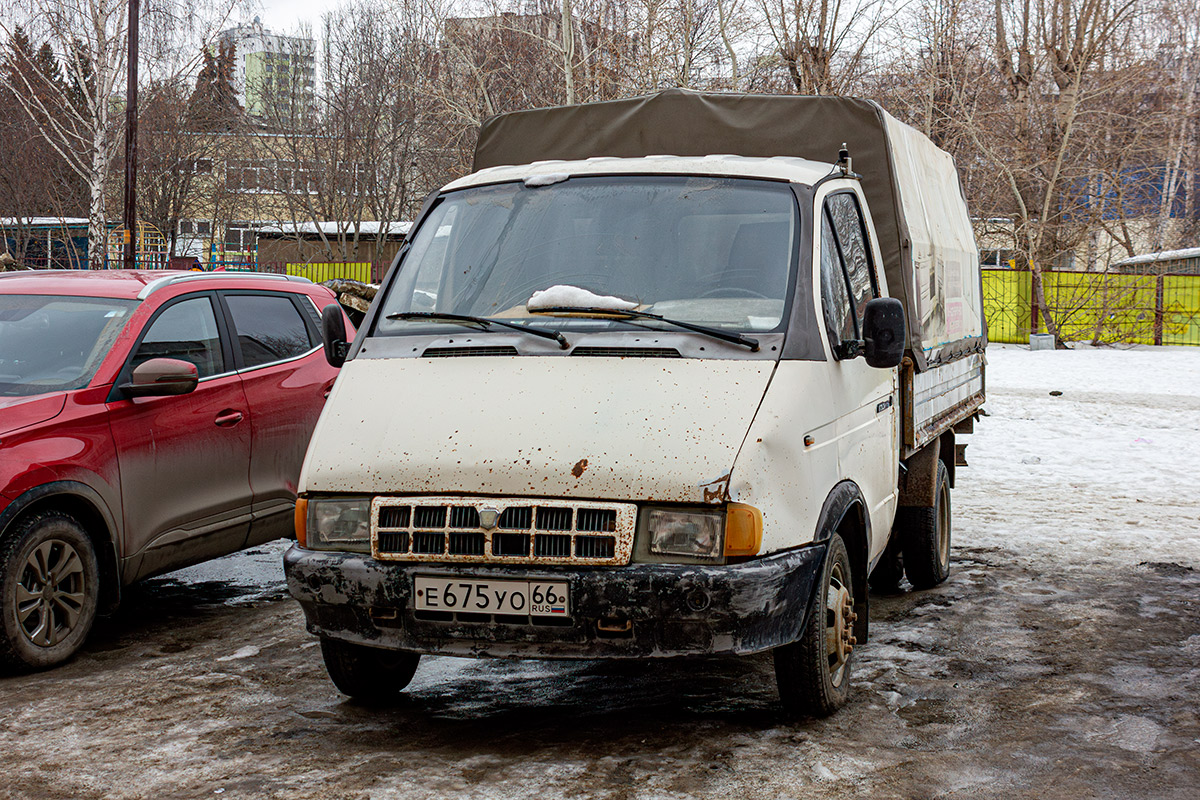 Свердловская область, № Е 675 УО 66 — ГАЗ-33021 ГАЗель '94-03
