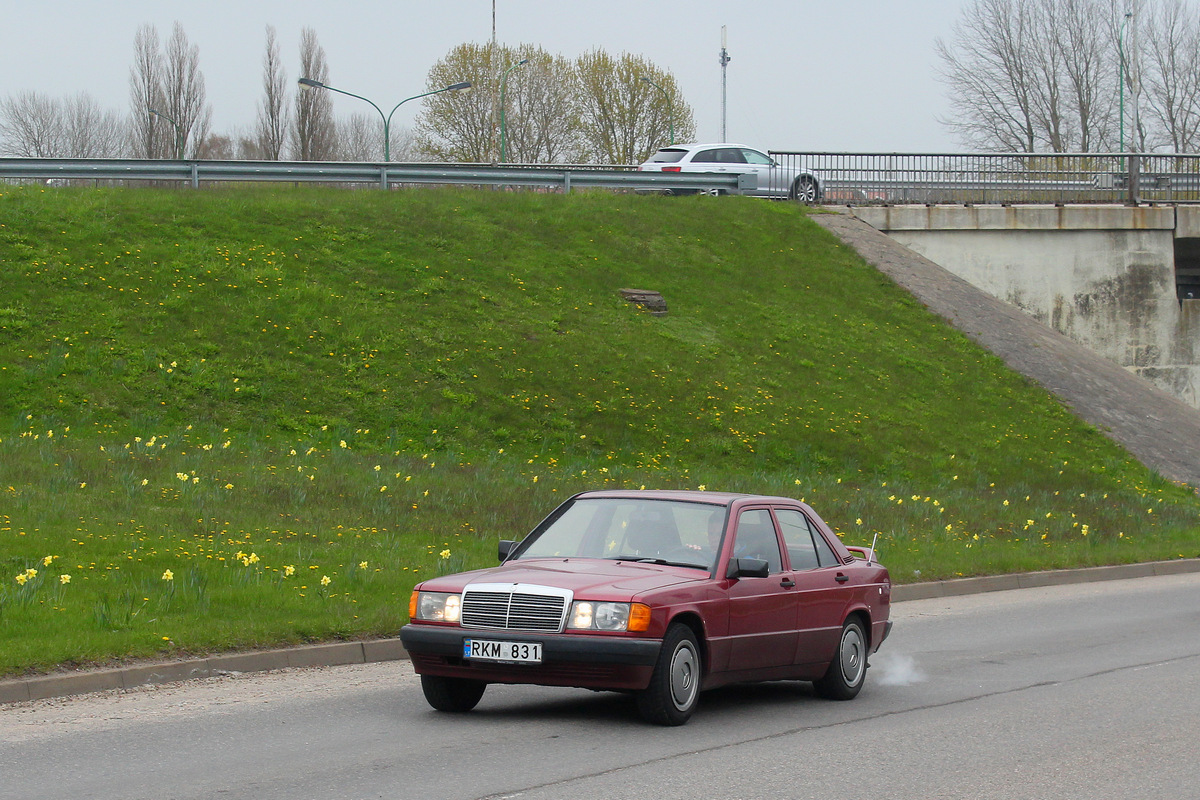 Литва, № RKM 831 — Mercedes-Benz 190 (W201) '82-93