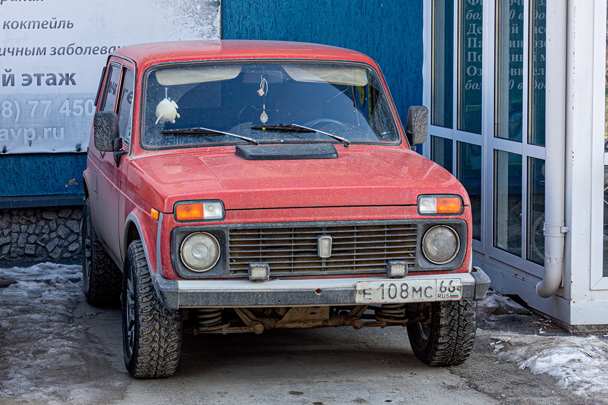 Свердловская область, № Е 108 МС 66 — ВАЗ-2121 Нива '77-94