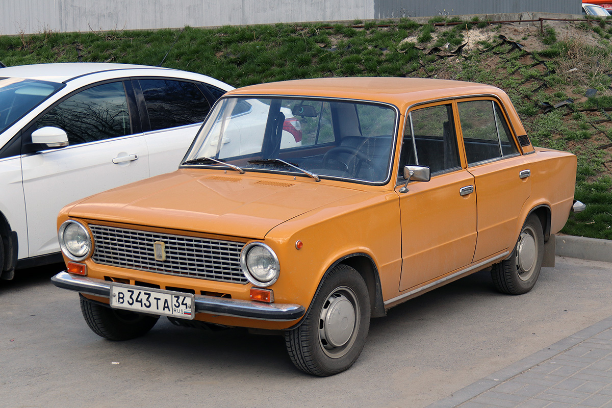 Волгоградская область, № В 343 ТА 34 — ВАЗ-21011 Жигули '74-83