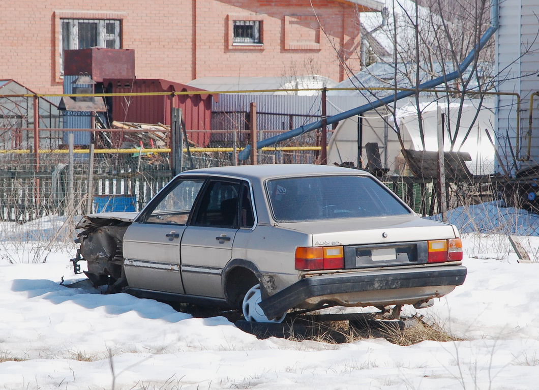 Калужская область, № (40) Б/Н 0027 — Audi 80 (B2) '78-86; Транспортные средства без номеров (Калужская область)