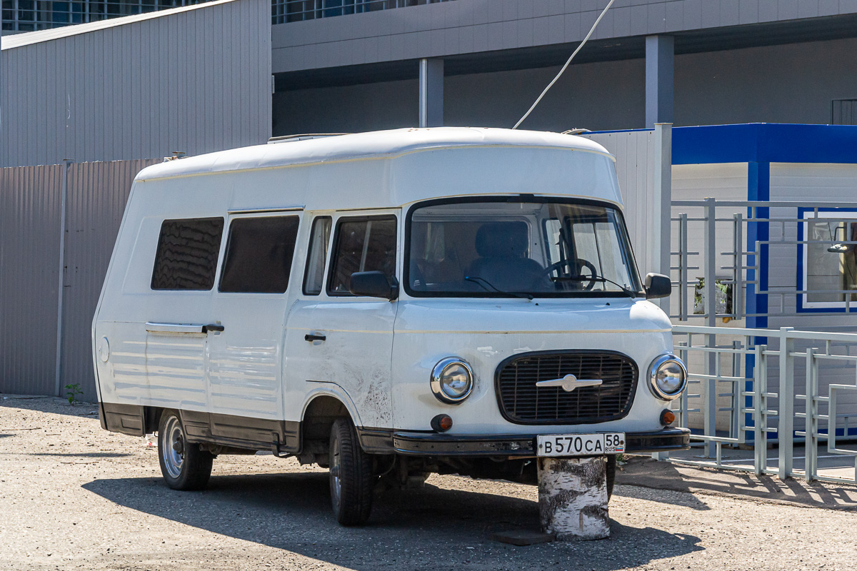 Пензенская область, № В 570 СА 58 — Barkas B1000 '61-91 (Общая модель)