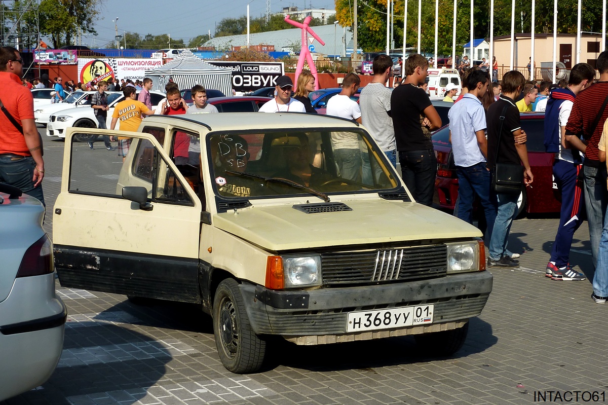 Адыгея, № Н 368 УУ 01 — FIAT Panda '80-03; Ростовская область — DB Drag Racing_2012