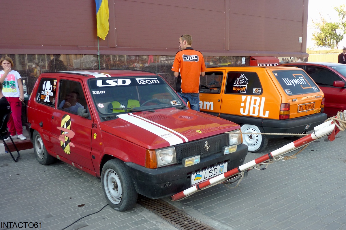 Запорожская область, № LSD — FIAT Panda '80-03; Ростовская область — DB Drag Racing_2012
