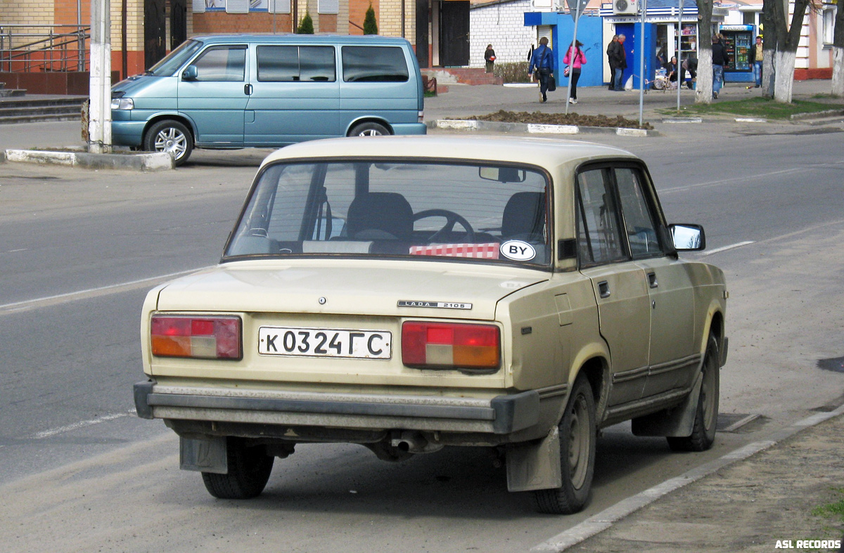 Гомельская область, № К 0324 ГС — ВАЗ-2105 Жигули '80-91
