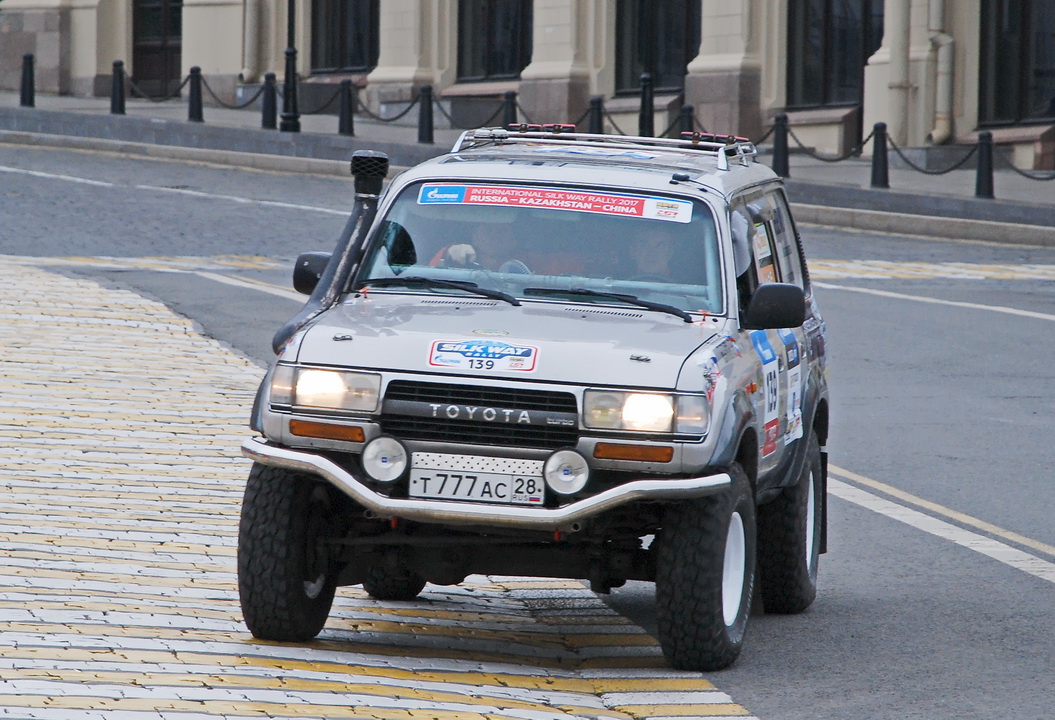 Амурская область, № Т 777 АС 28 — Toyota Land Cruiser (J80) '89-97