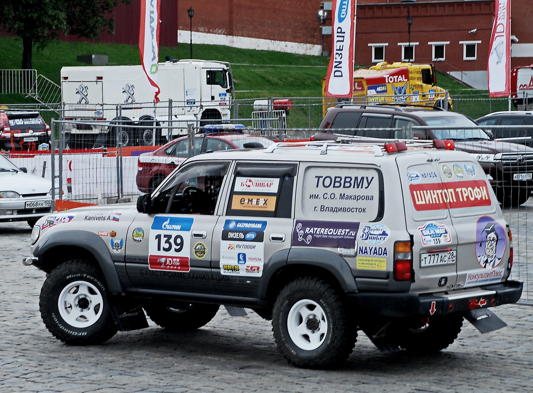 Амурская область, № Т 777 АС 28 — Toyota Land Cruiser (J80) '89-97