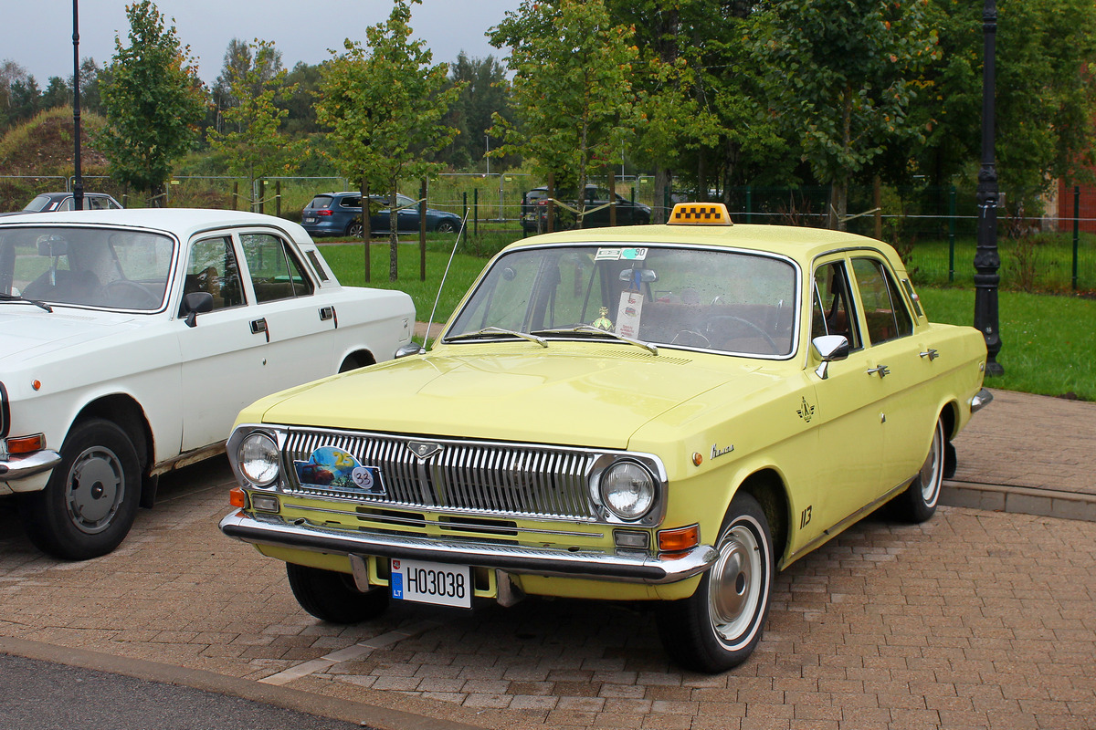 Литва, № H03038 — ГАЗ-24-01 Волга '70-86; Латвия — Retro Jūrmala 25