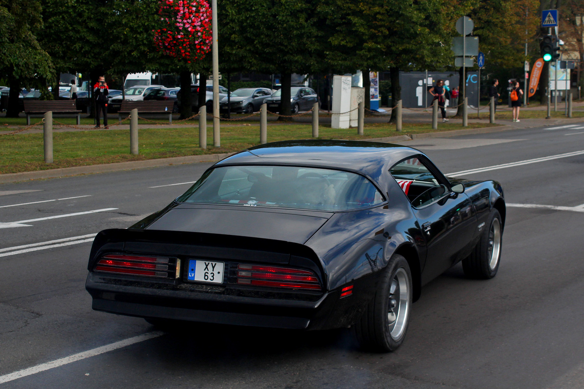 Латвия, № XY-63 — Pontiac Firebird (2G) '70-81; Латвия — Retro Jūrmala 25